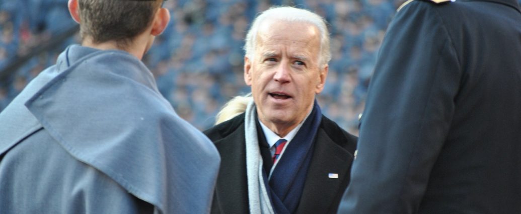 Biden talking to U.S. Navy