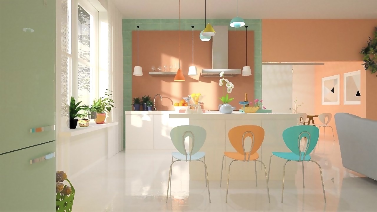 Danish Pastel Takes a Colorful Twist on Scandinavian Style