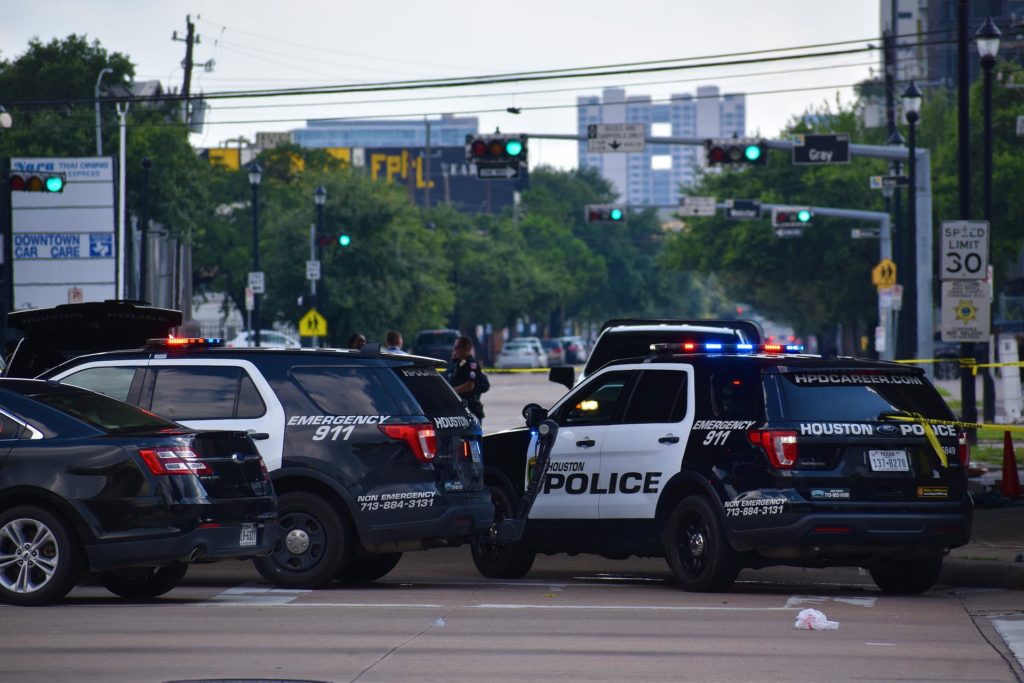 US police cars