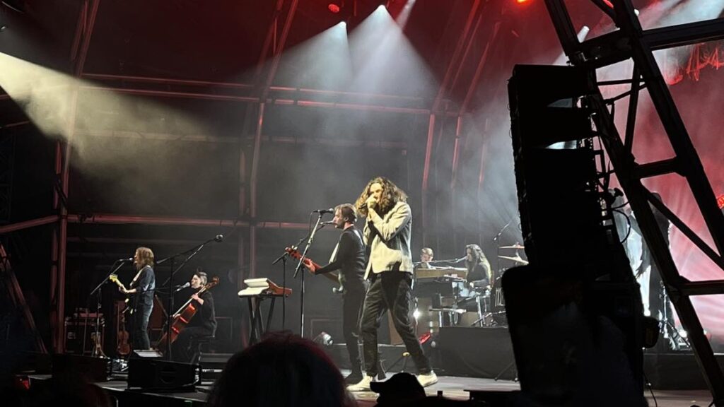 Hozier live at the Castlefield Bowl