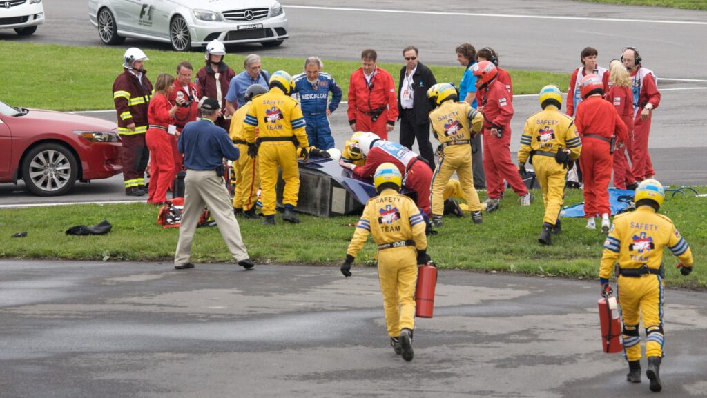 marshals conducting a practice resume