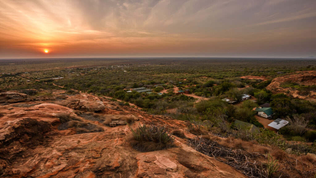 Sunrise Over Kenya's Kasigau Corridor.