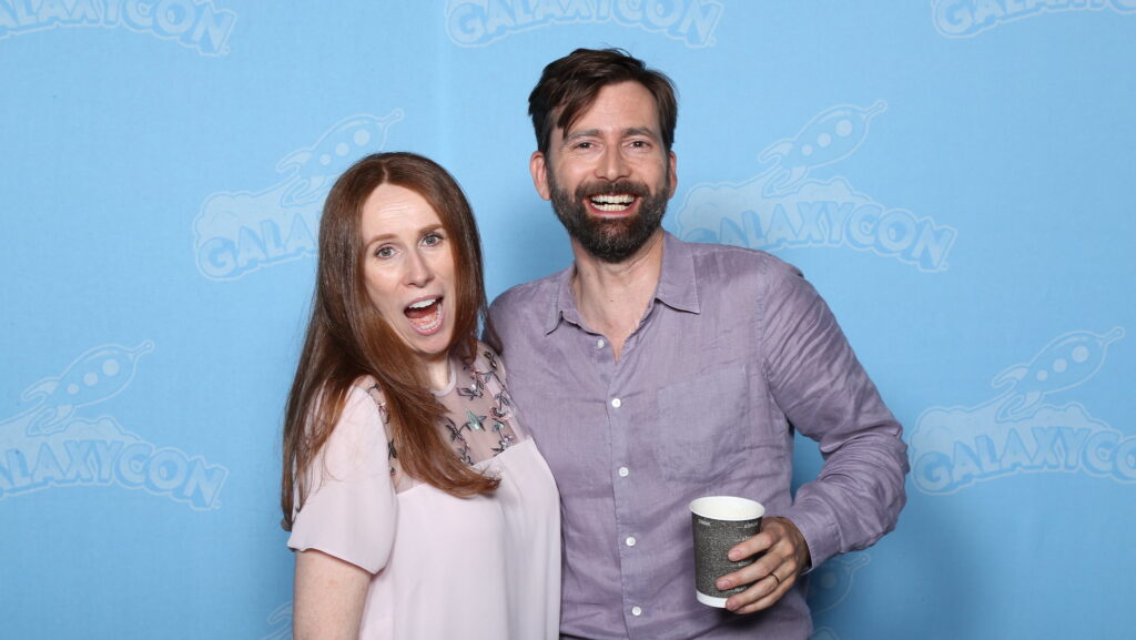 David Tennant & Catherine Tate at GalaxyCon Raleigh, 2019.