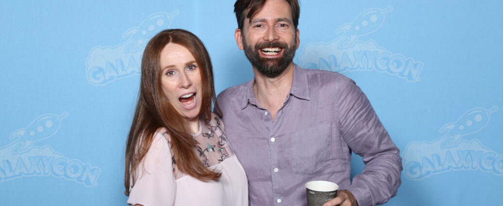 David Tennant & Catherine Tate at GalaxyCon Raleigh, 2019.