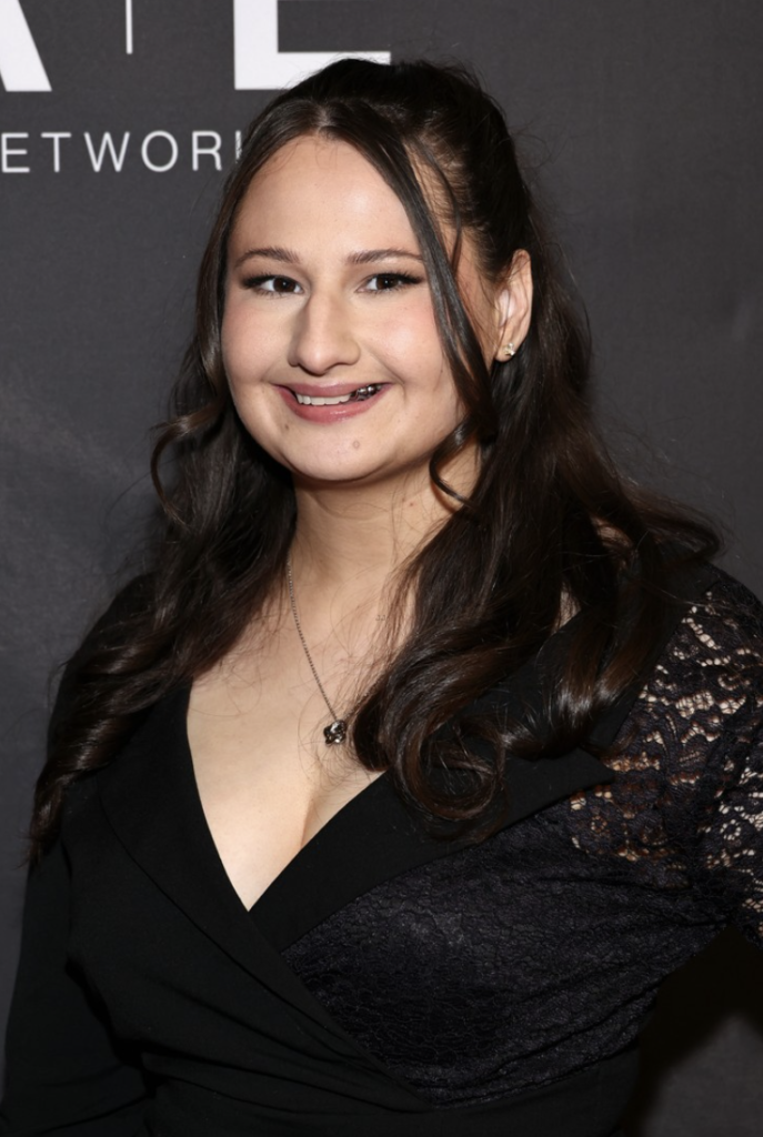 Gypsy Rose Blanchard at a red carpet event.