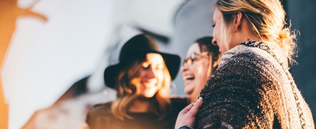 A group of female friends