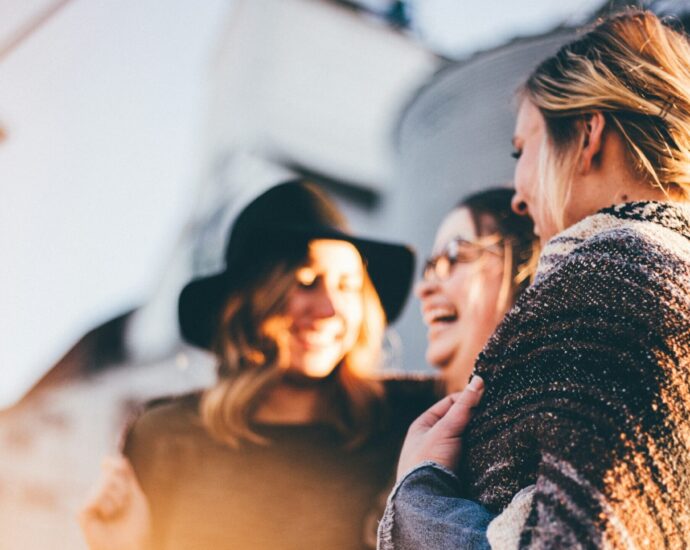 A group of female friends