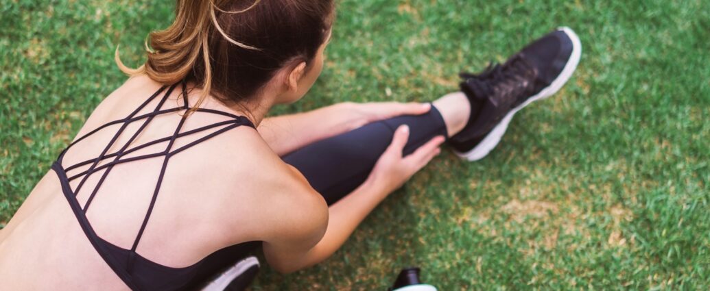 Woman wearing black athleisure outfit