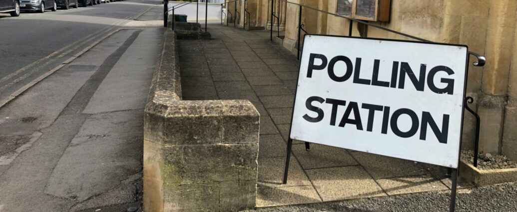 A polling station is signposted. When young voters head to the polls this year, might they be faced with barriers to voting that older voters may not.