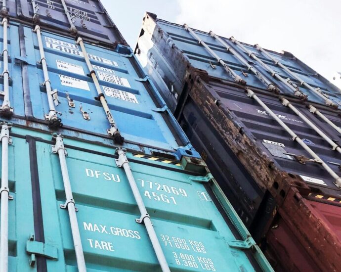 Image of shipping containers