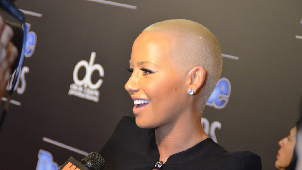 Amber Rose at the People Magazine Awards. Amber Rose's political U-turn