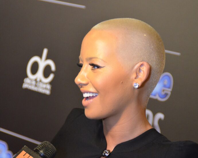 Amber Rose at the People Magazine Awards. Amber Rose's political U-turn