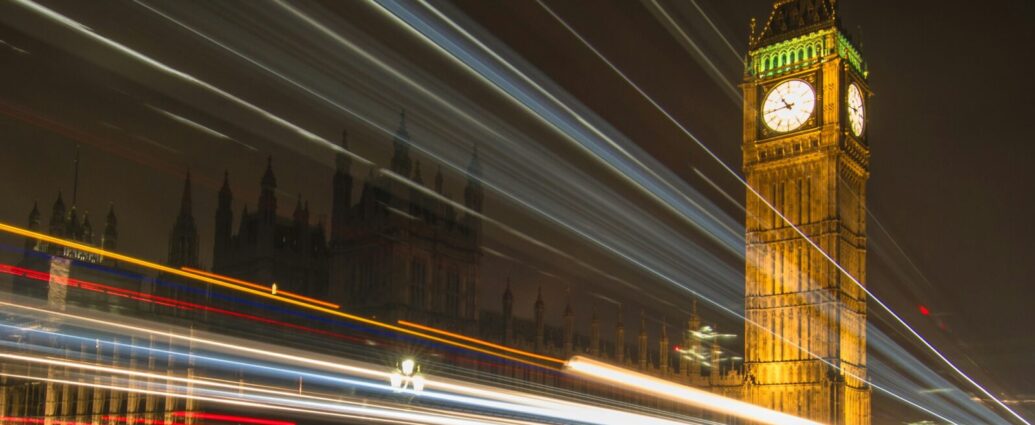 Timelapse image of Big Ben, London representing the Labour Party's New Employment Rights Bill