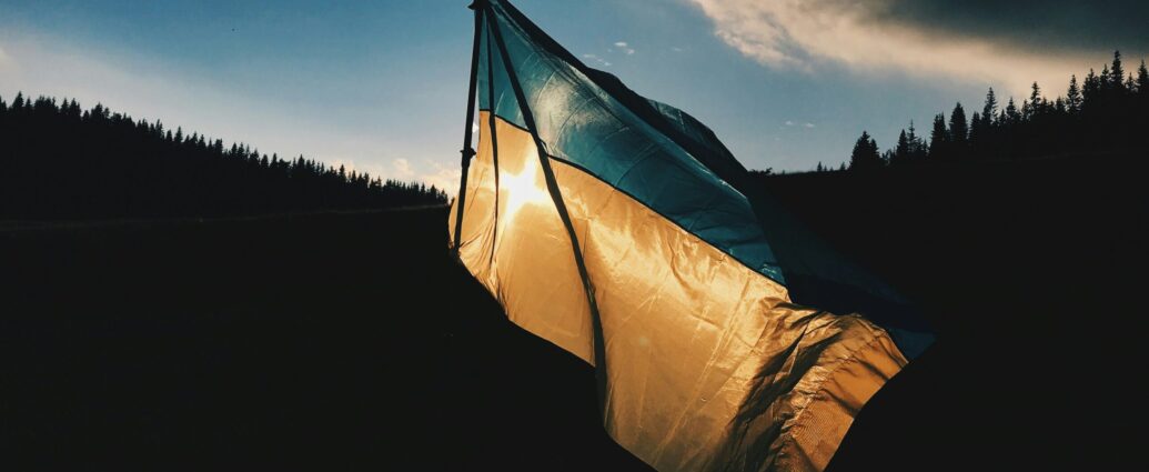 Image of Ukrainian flag as a featured photo of an article about North Korean soldiers captured by Ukrainian military